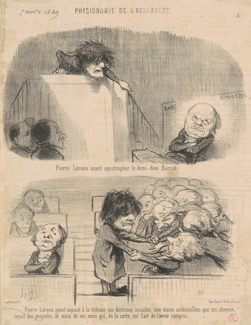 Pierre Leroux Osant apostrophe ...