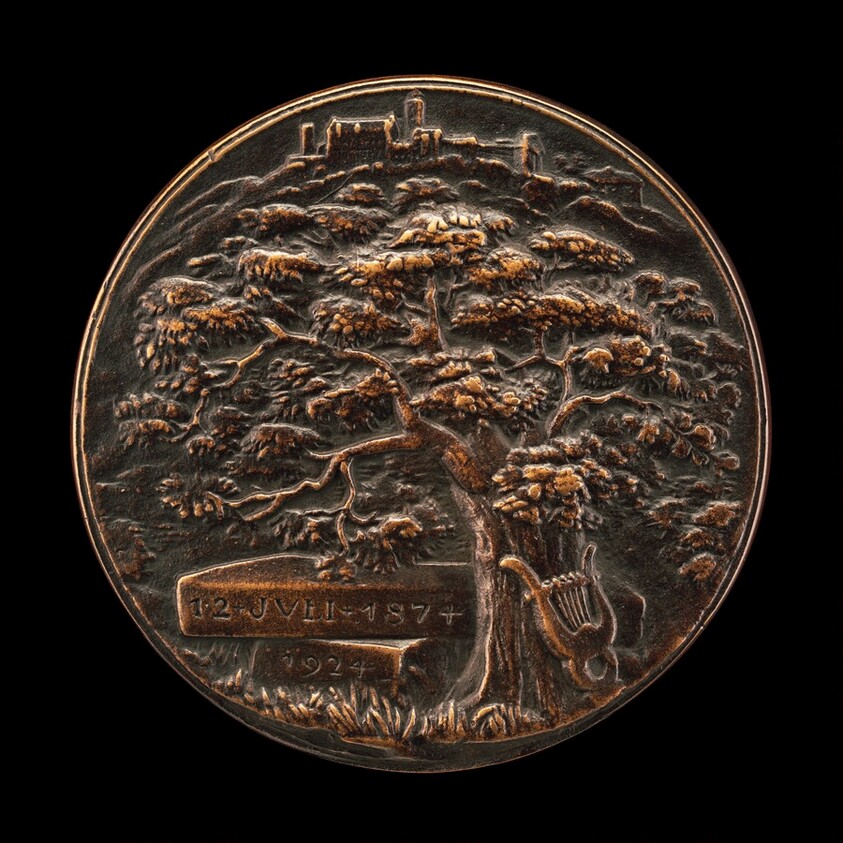 Fiftieth Anniversary of Fritz Reuter's Death [reverse]