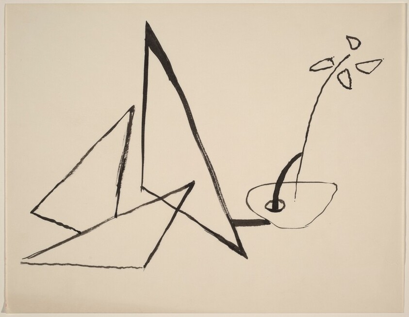 Sketch after "Four White Petals"