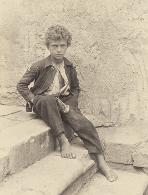 Venetian Gamin, Alfred Stieglitz, 1894, printed 1895/1896