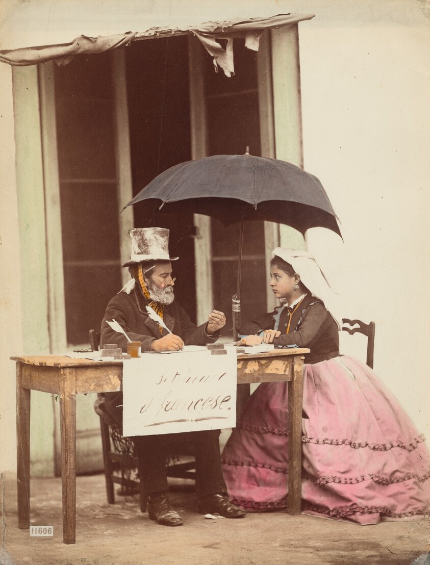 Écrivain Public, Naples