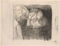 Death, Mother and Child, Käthe Kollwitz, 1910