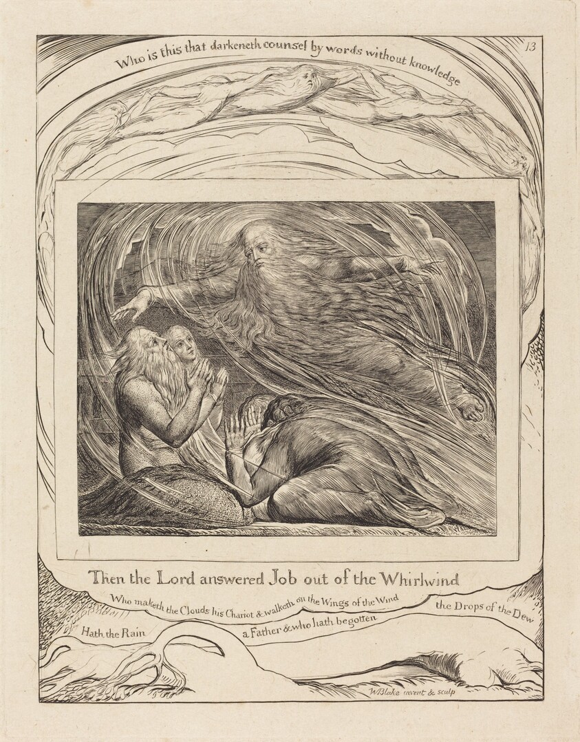 The Lord Answering Job out of the Whirlwind