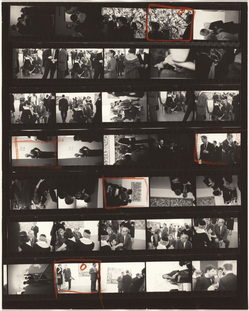 Guggenheim 159--Jackson Pollock exhibition, Museum of Modern Art, New York City