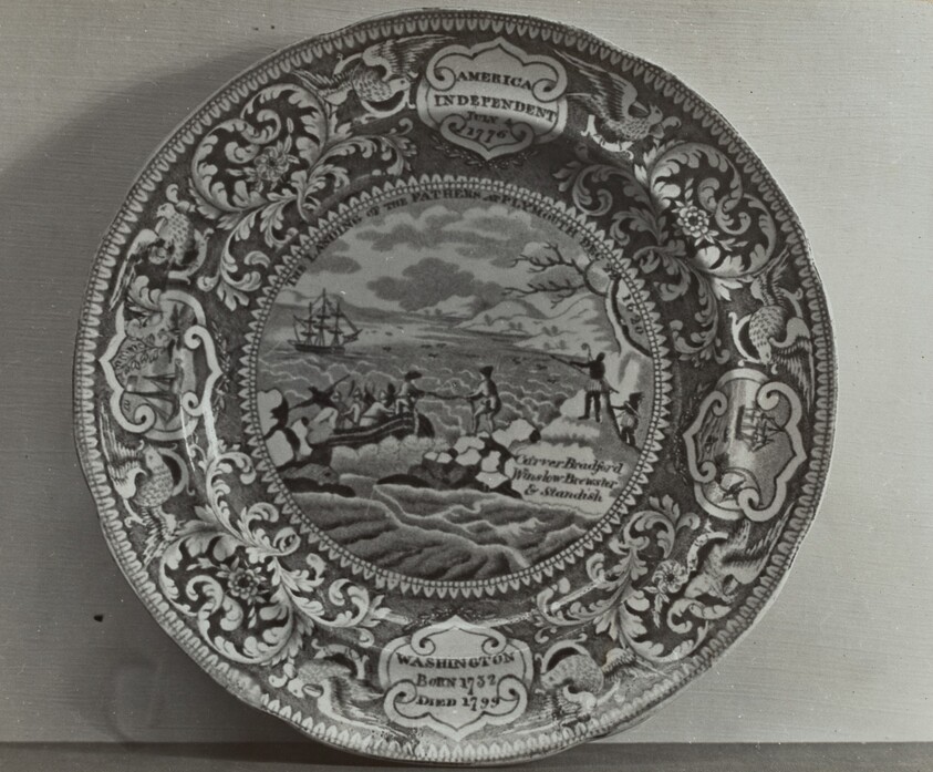 Plate - "Landing of the Pilgrims"