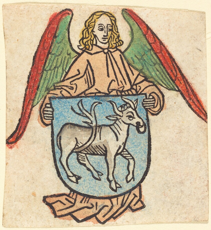 Bookplate of Hilprand Brandenburg of Bibrach