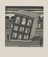 Study for "Standing While All Around Are Sinking", Roger Brown, 1977/1998