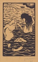Three Bathers, Félix Vallotton, 1894