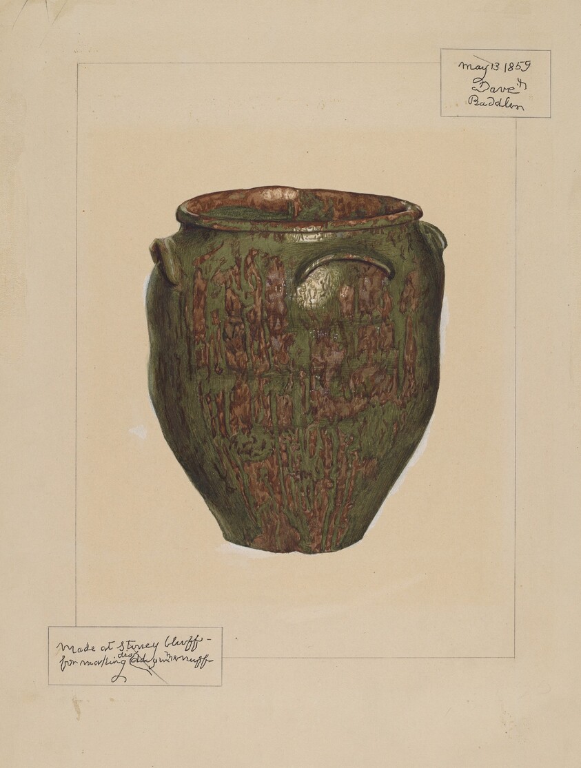 Jar: For Salt, Meat, or Lard