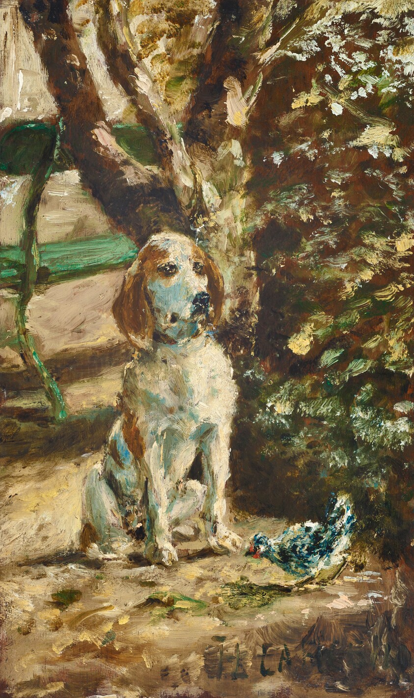 The Artist's Dog Flèche
