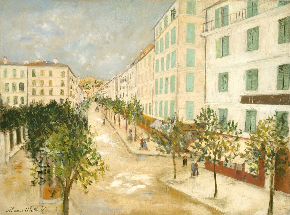 Street at Corté, Corsica