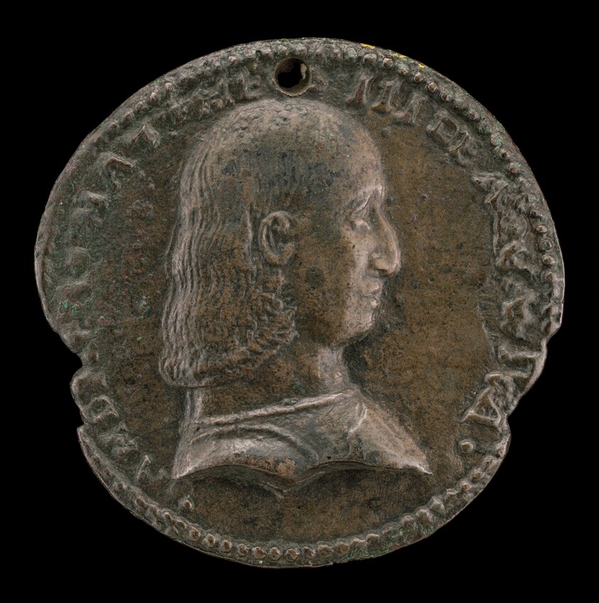 Andrea Matteo III d'Acquaviva, 1457-1528, Duke of Atri and Teramo 1481 [obverse]