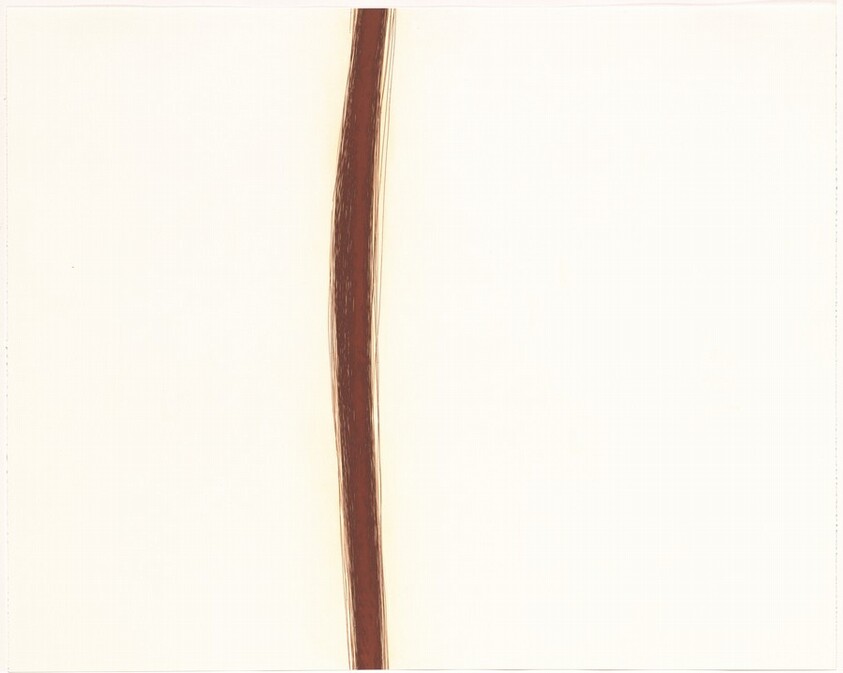 Drawing a Line As Far As I Can Reach [center panel]