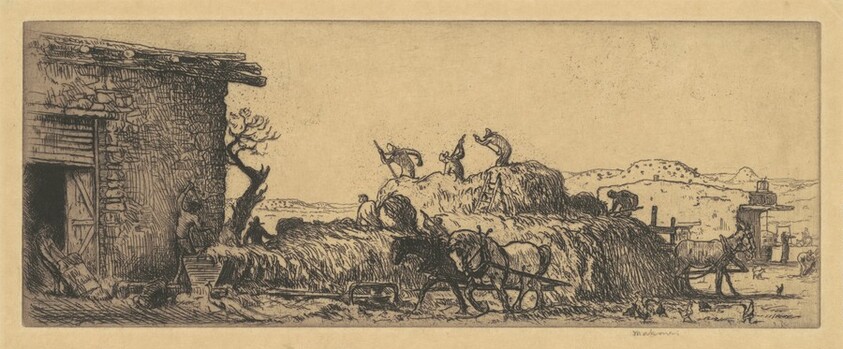 Baling Hay at Ganado