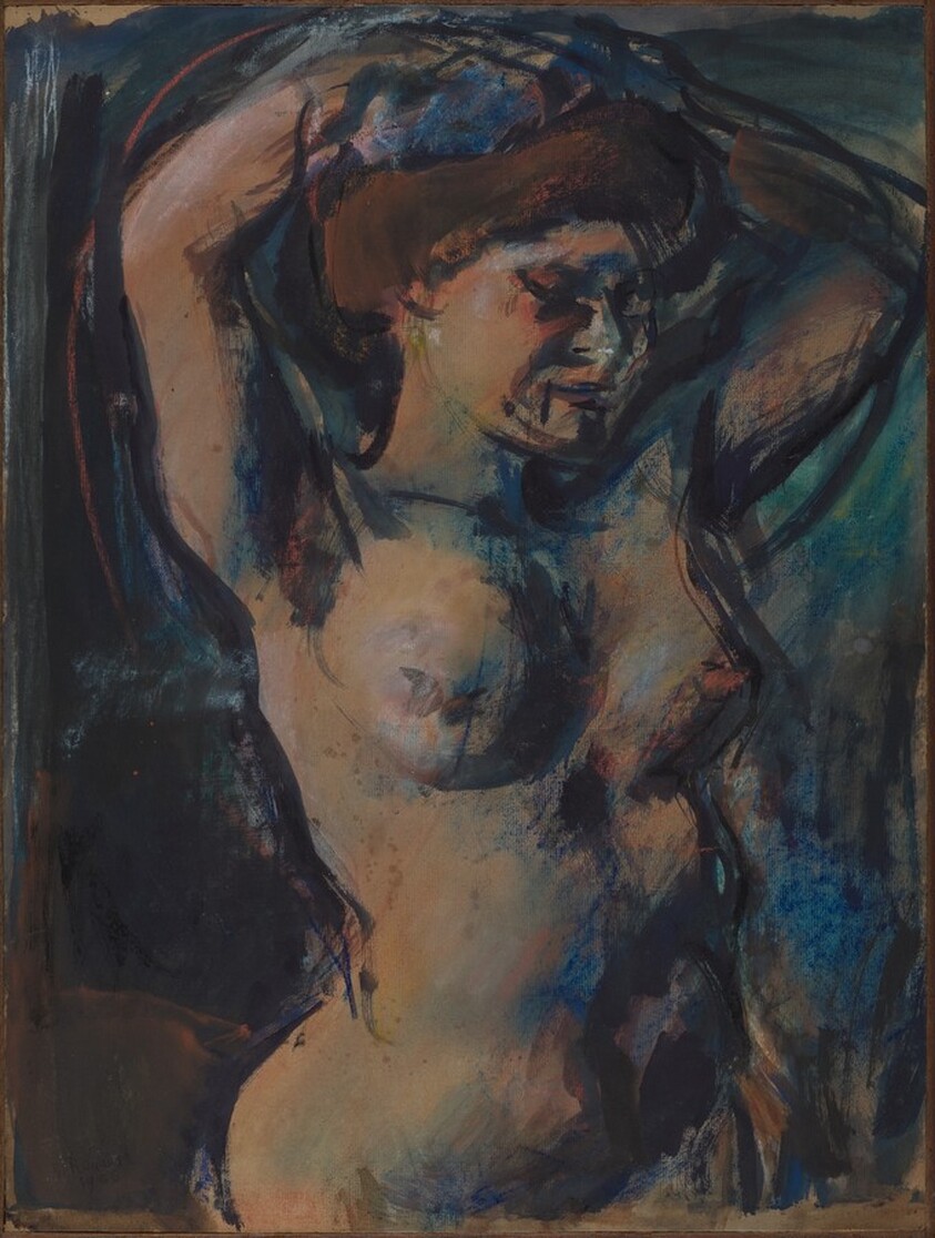 Nude with Upraised Arms