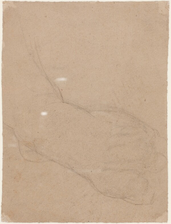 Study of a Foot [verso]