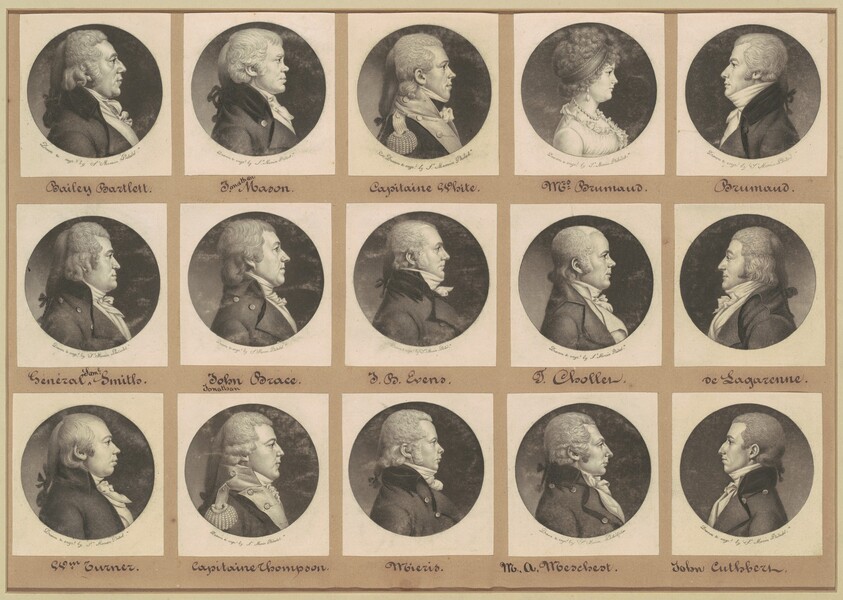 Saint-Mémin Collection of Portraits, Group 16