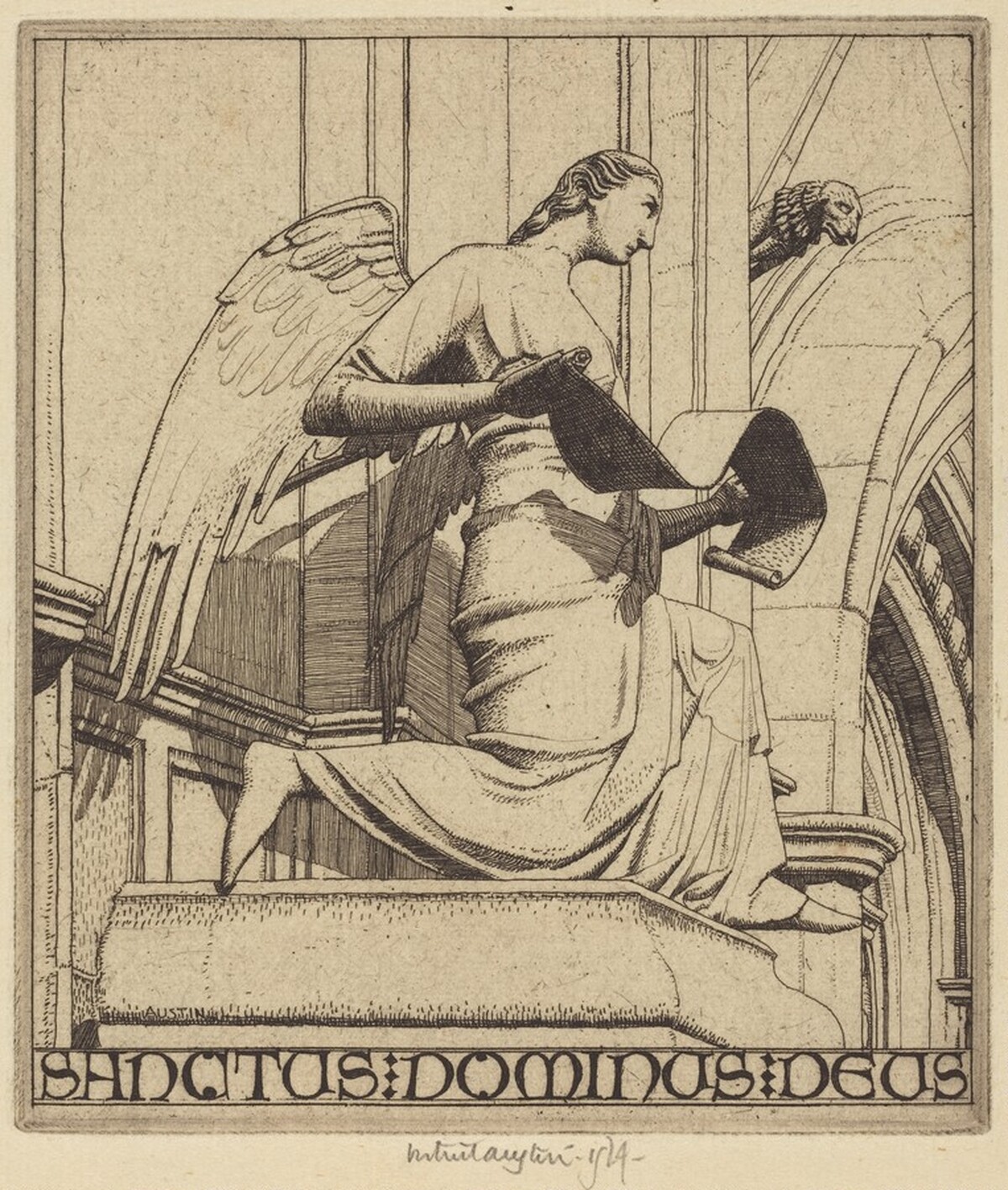 The Angel of Saint Matthew, Orvieto