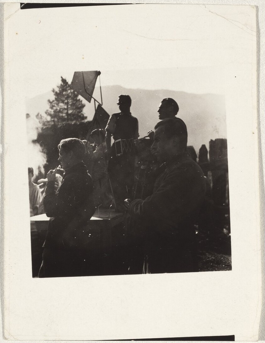 Behind scenes--Filming "Landammann Stauffacher"