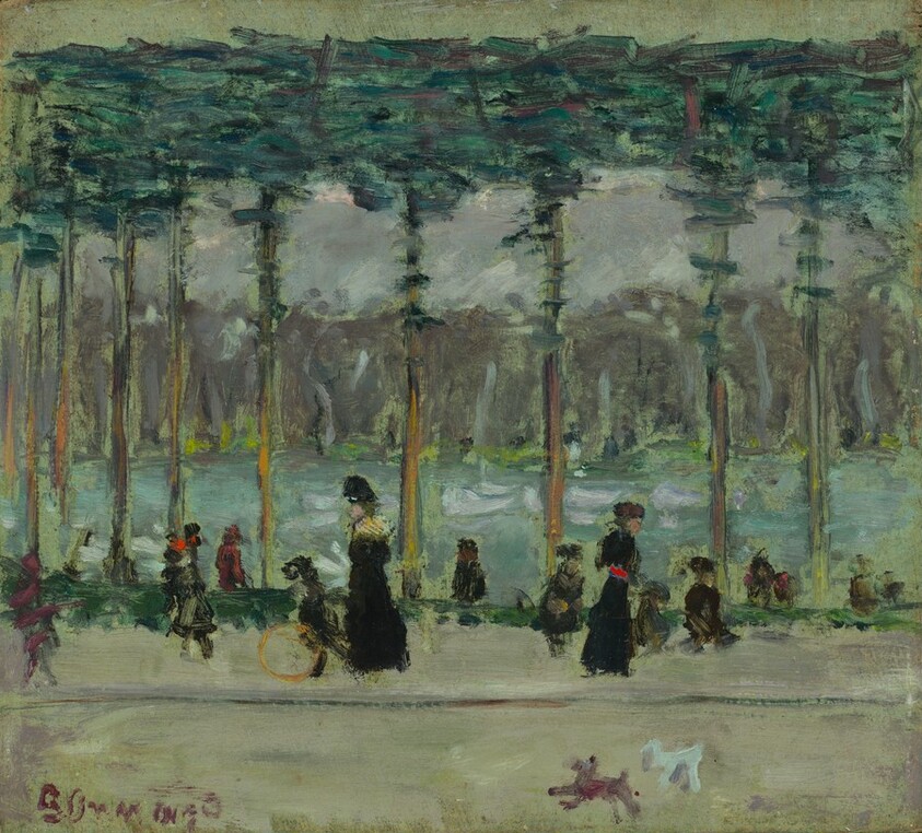Walking at the Lake, Bois de Boulogne