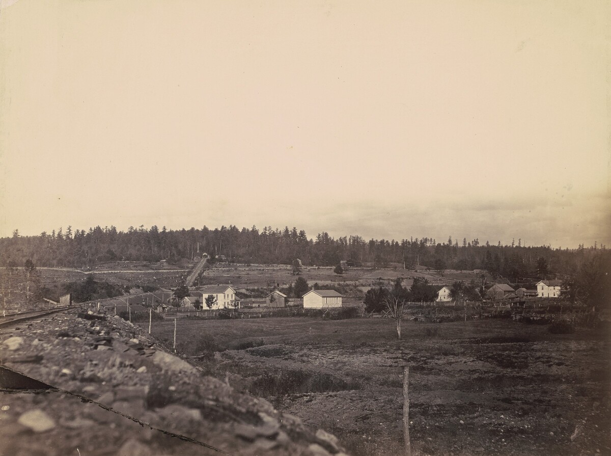 Pecks Crossing and Plane, E., Del. & Hudson Canal Co.