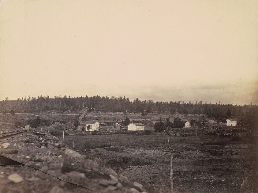 Pecks Crossing and Plane, E., Del. & Hudson Canal Co.