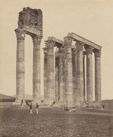 Temple of Jupiter Olympius, James Robertson, 1857