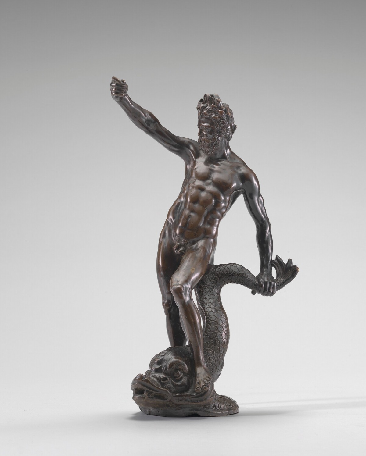 Neptune on a Dolphin