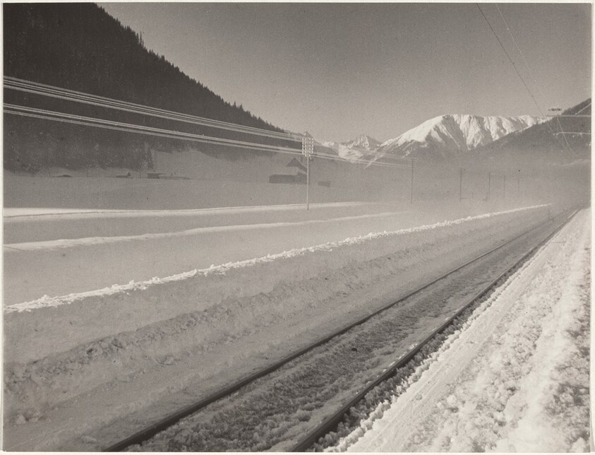 Railroad tracks--Landscape