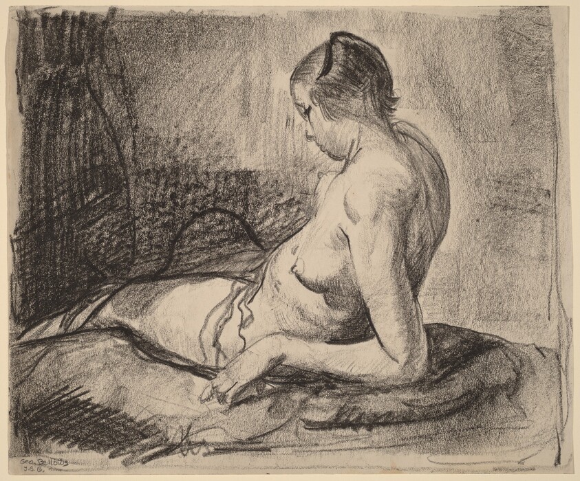 Nude Girl Reclining