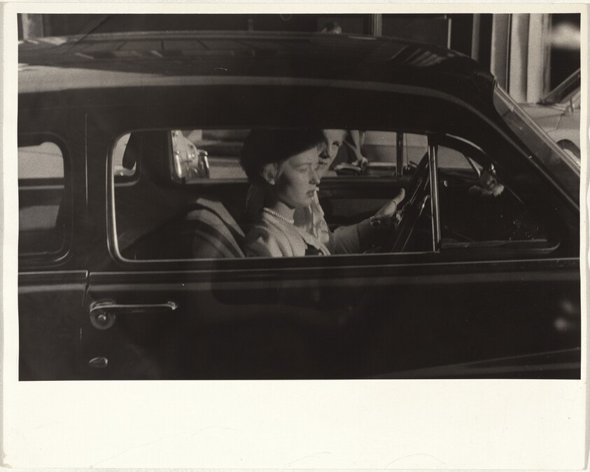 Couple in car--Blackfoot, Idaho