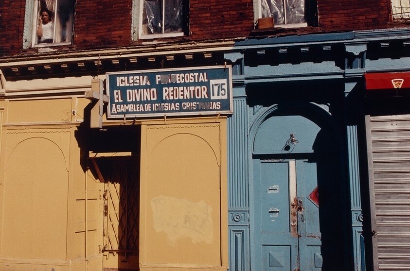 Storefront Church, Spanish Harlem, New York