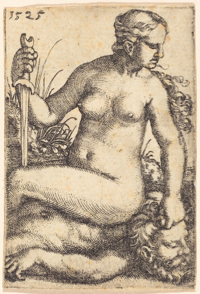 Judith Seated on the Body of Holofernes