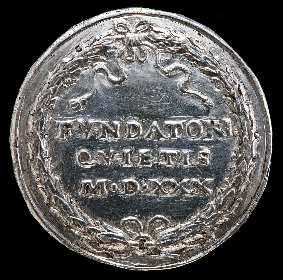 Inscription in a Wreath [reverse]