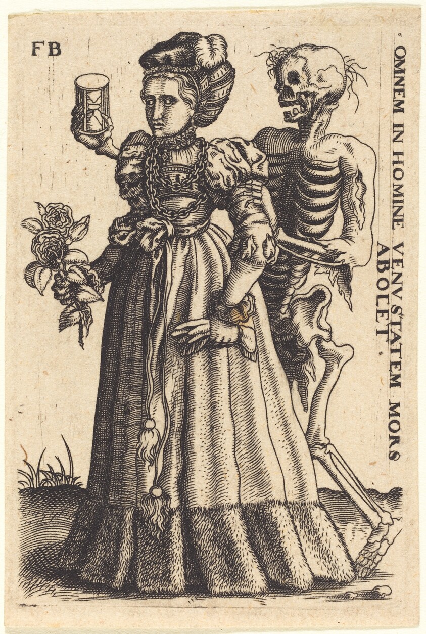 Young Woman and Death