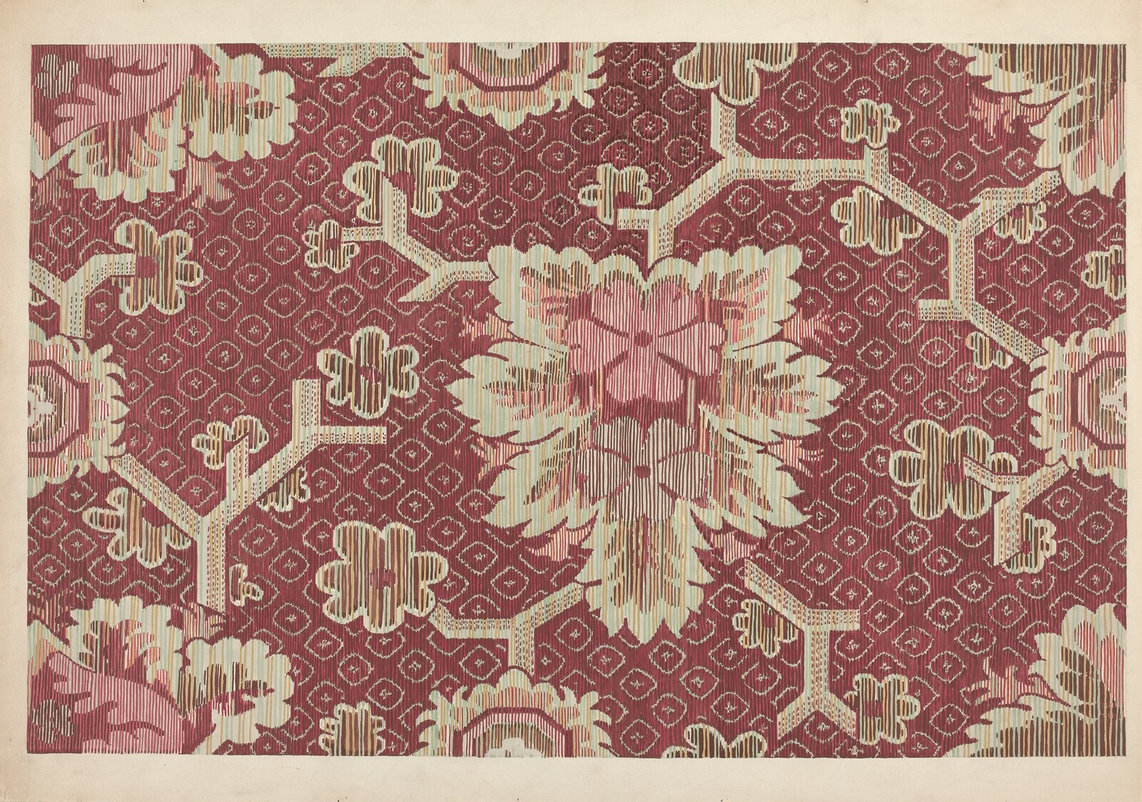 Ingrain Carpet, Dorothy Posten, c. 1936