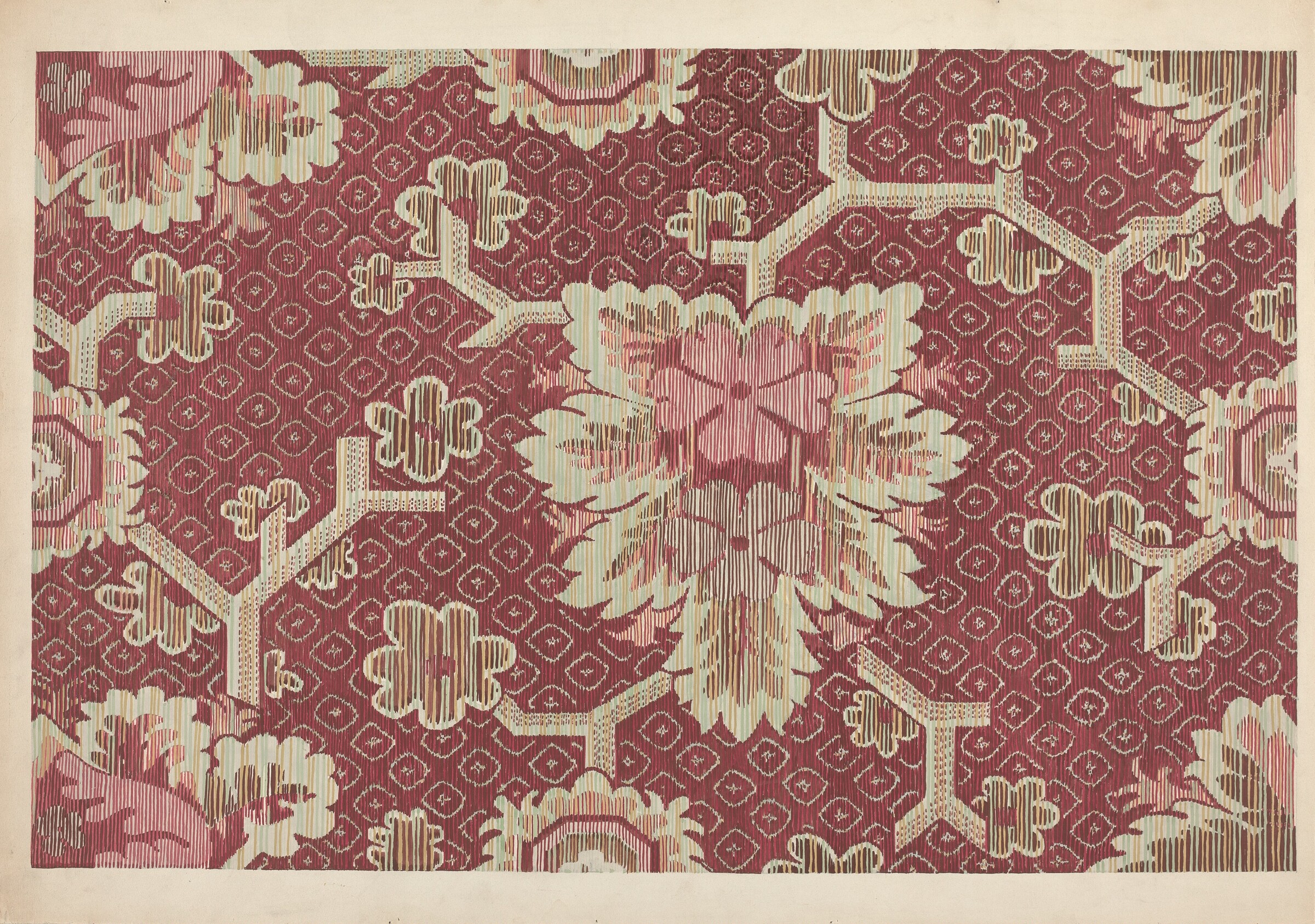 Ingrain Carpet, Dorothy Posten, c. 1936