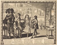 Le noble peintre, Abraham Bosse, 1642