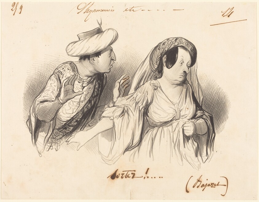 Sortez!... (Bajazet)