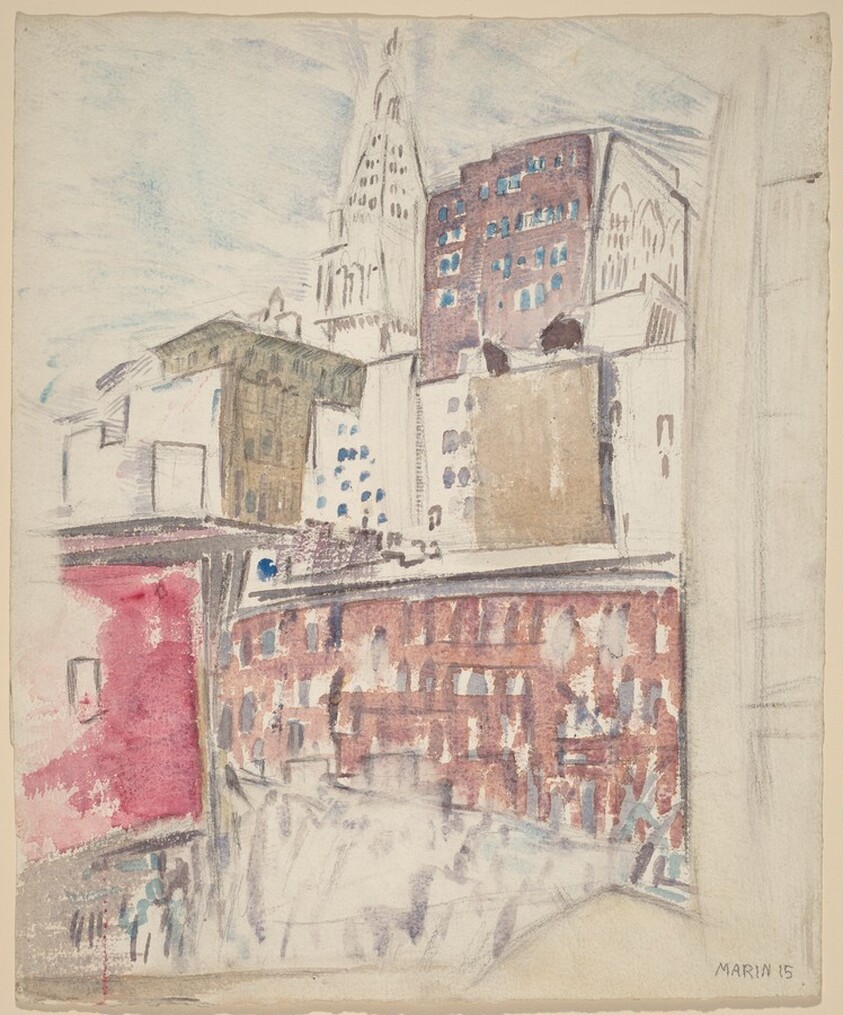 Tall Buildings, Downtown, New York