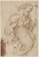 The Angel of the Annunciation, Swabian School, 1480s