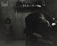 Victoria Chipps of the Horn Chipps Lineage of Medicine Men on her 90th Birthday with her Great Grand-daughter, John Willis, 2005