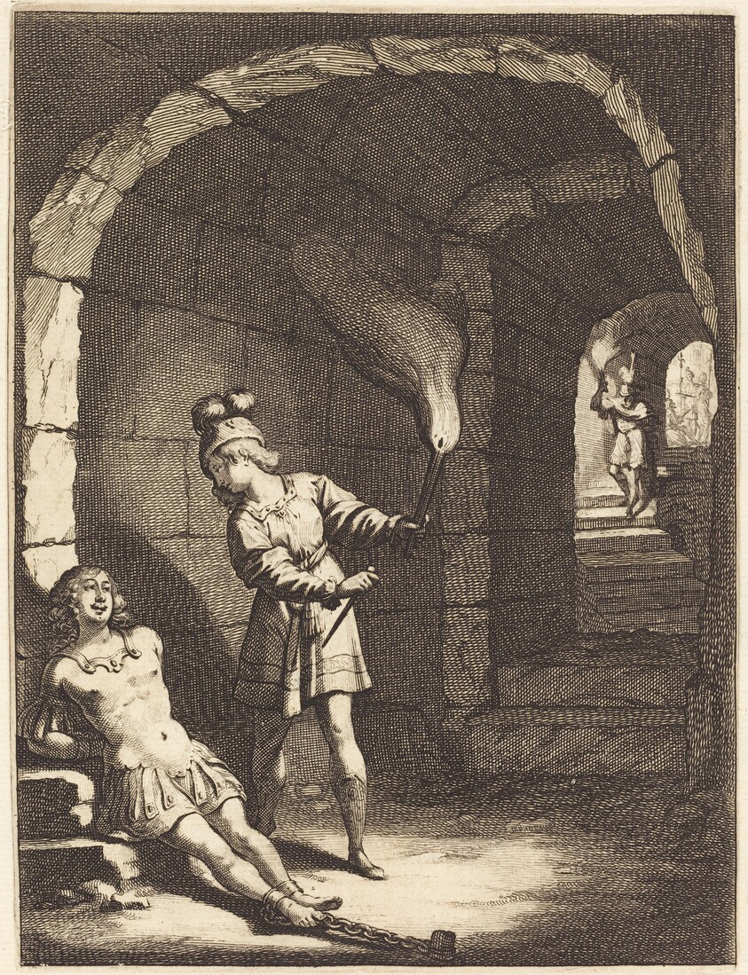 Illustration to Jean Desmarets' "L'Ariane"