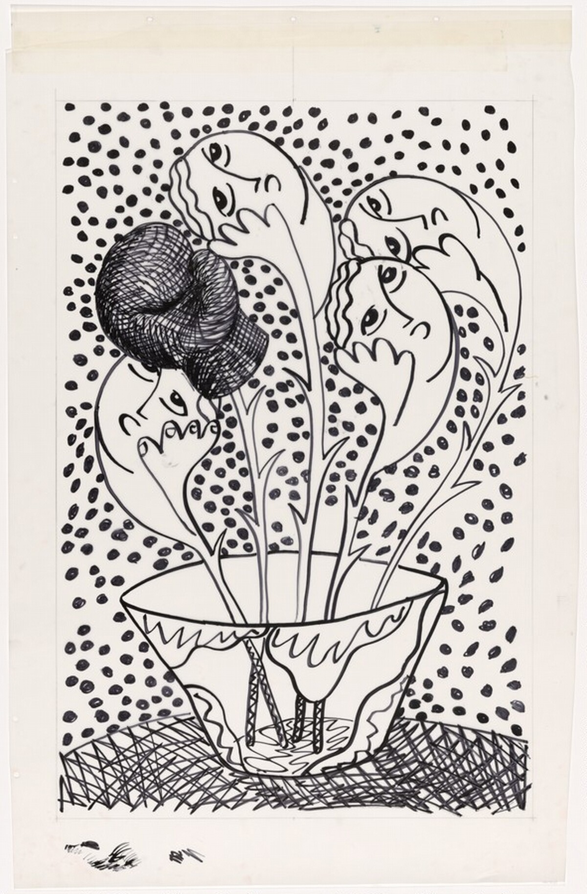 Drawing for "Flowers Fight"