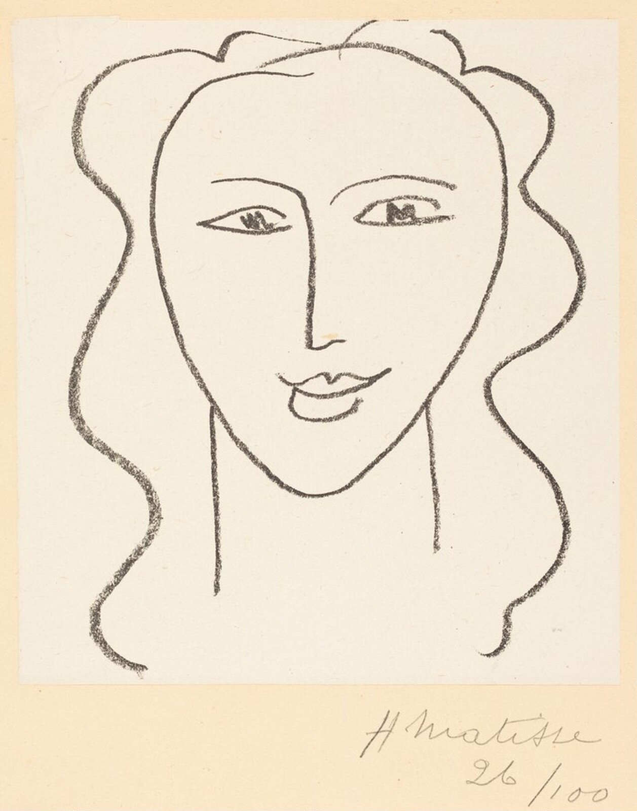 Study for The Virgin, Henri Matisse, 1950/1951