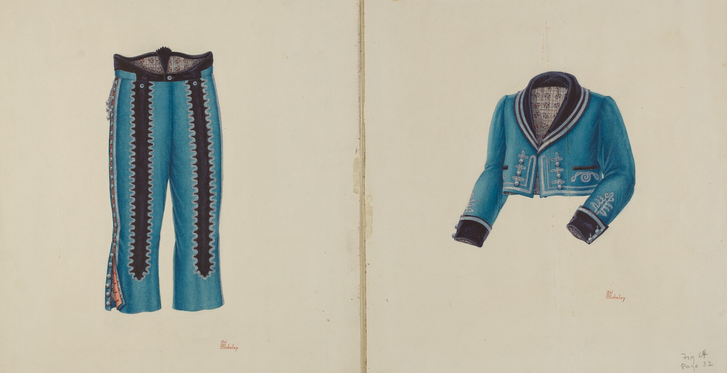 Jacket and Pants, Hal Blakeley, c. 1938