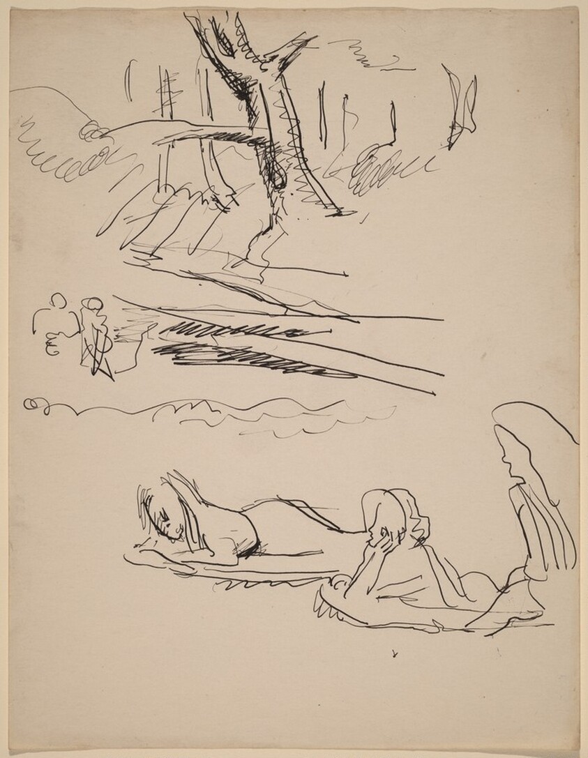 Figure in a Landscape