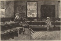 The Noon Recess, after Winslow Homer, published 1873
