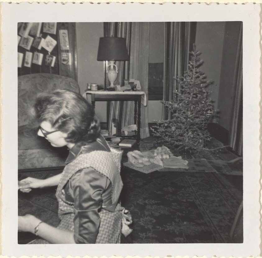 "Xmas '56 Dorie 'Beating Drums?'"