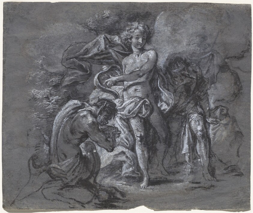 The Contest between Apollo and Pan before King Midas